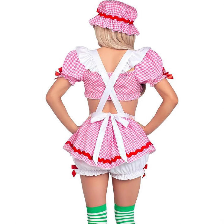 Halloween Beer Girl Dress Stage Costume