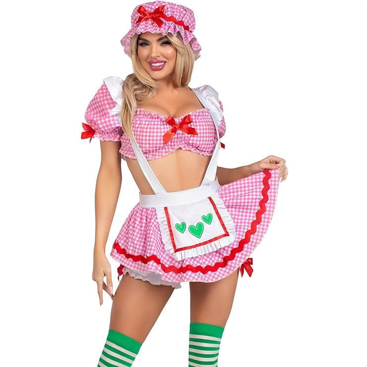 Halloween Beer Girl Dress Stage Costume